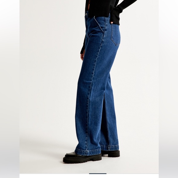 Abercrombie curve love high rise 90s relaxed jean - Picture 3 of 10